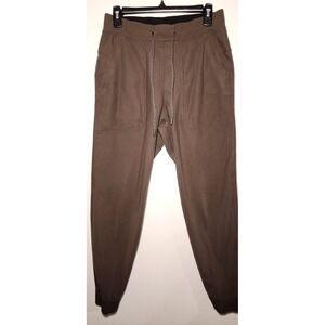 Lululemon Mens Joggers Olive Green Tapered Drawstring Pants Sz M 30 Inseam Every